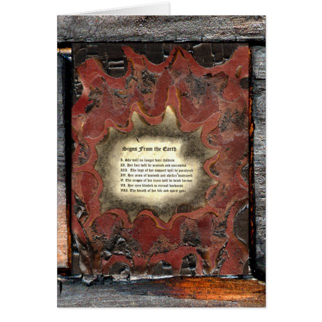 Tekenen van de aarde (Voorkant)