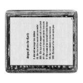 Tekenen van de aarde snijplank (Voorkant)