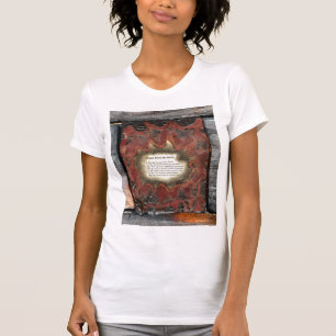 Tekenen van de aarde t-shirt