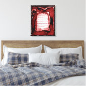 Tekenen van de kinderen canvas afdruk (Insitu (Slaapkamer))