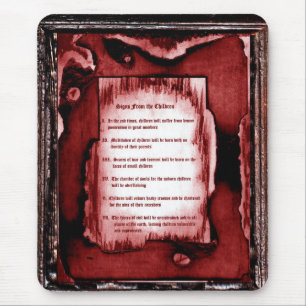 Tekenen van de kinderen muismat