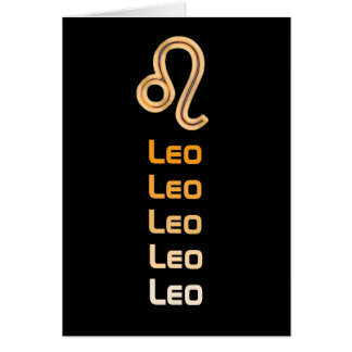 Tekenen van de Zodiac, Leo