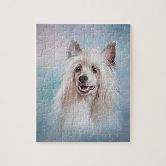 Tekenen van een Chinese kruidhond Jigzaag Puzzle Legpuzzel (Verticaal)