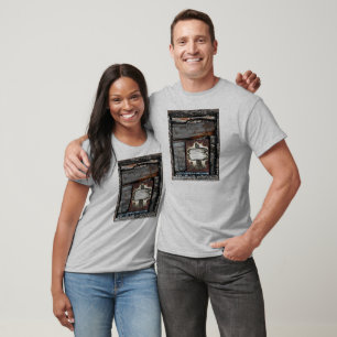Tekenen van een soep in nood t-shirt
