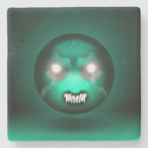 Tekenen van glas van Pierre Abyssmoji Stenen Onderzetter