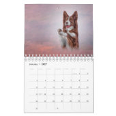 Tekenen van grappige honden kalender (Jan 2027)
