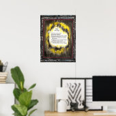 Tekenen van moed poster (Thuiskantoor)