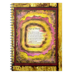 Tekenen van schoonheid notitieboek