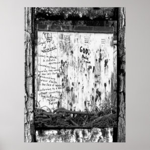 Tekenen van zwakte poster