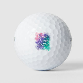Tekenen, verven, Creëer Golfballen
