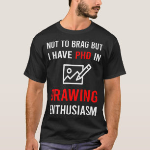 Tekenenthousiasme T-shirt