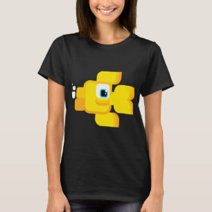 Tekenfilm Goudvis - Geel T-shirt