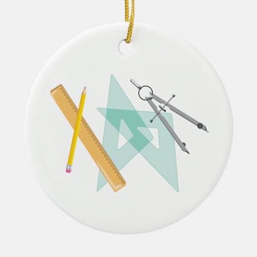 Tekengereedschappen Keramisch Ornament (Voorkant)