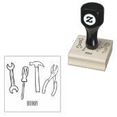 Tekengereedschappen voor cartoon 	rubberstempel (Gestempeld)