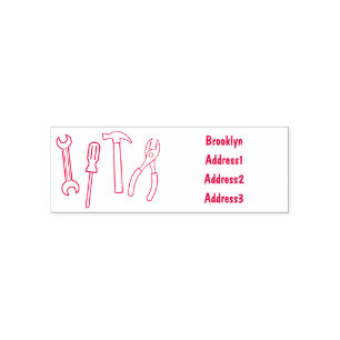 Tekengereedschappen voor cartoon  zelfinktende stempel