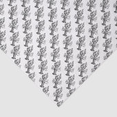  tekening #1 tissuepapier (Detail)