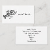 tekening #1 visitekaartje (Voorkant / Achterkant)