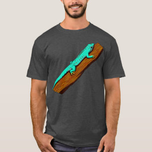 Tekening Abbotts dag gekko T-shirt