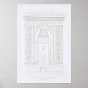 tekening architecturaal ontwerp herstellen poster