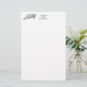  tekening beheren briefpapier (Staand voorkant)