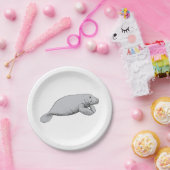  tekening beheren papieren bordje (Feest)