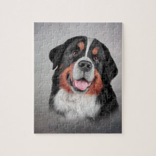 Tekening Bernese Mountain Dog Legpuzzel