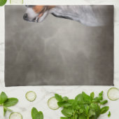 Tekening Bernese Mountain Dog Theedoek (Gevouwen)