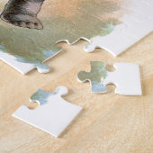 tekening: Circus Elephant Legpuzzel (Zijkant)