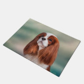 Tekening Dog Cavalier King Charles Spaniel Deurmat (Schuin)