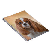 Tekening Dog Cavalier King Charles Spaniel Notitieboek (Rechterzijde)
