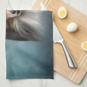 Tekening Dog Shetland Sheepdog, Sheltie Theedoek (Quarter Fold)