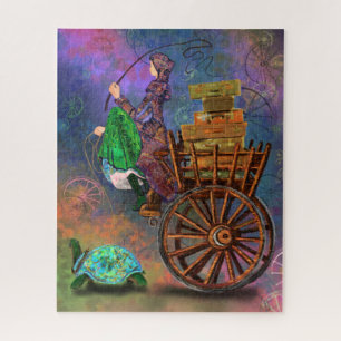 tekening Fantasy Fairytale Legpuzzel