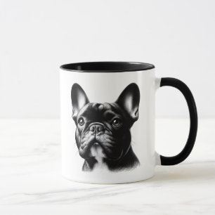 Tekening Franse Bulldog Mok