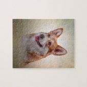 Tekening Hondenras Welsh Corgi Legpuzzel (Horizontaal)