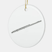 "Tekening" Keramisch Ornament (Links)