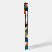 Tekening met mozaïekstukken Case-Mate iPhone case (Achterkant / Links)