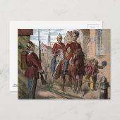  tekening: RedmanSoldaten Briefkaart (Voorkant / Achterkant)