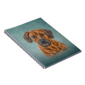 Tekening Rhodesian Ridgeback Notitieboek (Rechterzijde)