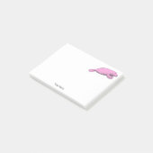  tekening roze post-it® notes (Schuin)