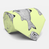 tekening stropdas (Opgerold)