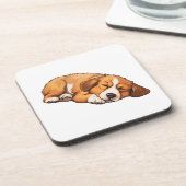 Tekening tekenfilm bier onderzetter (Linkerzijde)