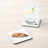 Tekening tekenfilm bier onderzetter (Rechterzijde)