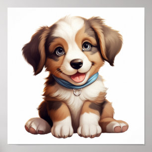 Tekening tekenfilm poster