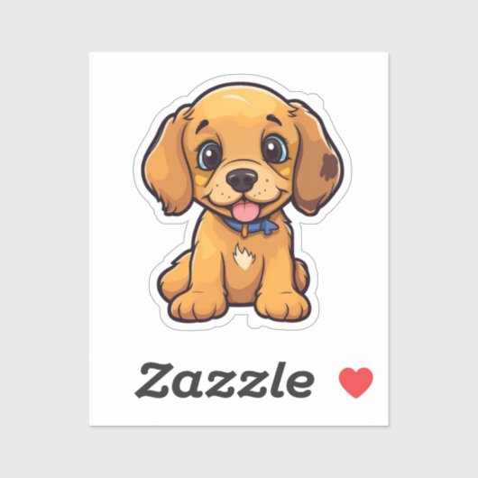 Tekening tekenfilm sticker (Vel)