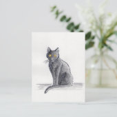 Tekening van Carol - Briefkaart (Staand voorkant)