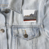 Tekening van de baan vierkante button 5,1 cm (In situ)