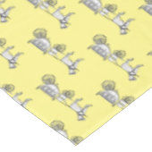 Tekening van de cartoon van bruiloft en vervoer tafelkleed (Gekanteld)