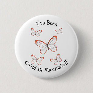 Tekening van de cartoon van de brillenglyter ronde button 5,7 cm