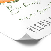 Tekening van de Kleine Behandeling van het Baby sh Poster (Hoek)