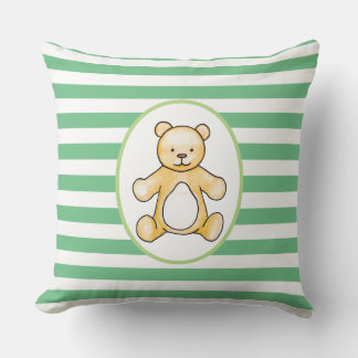 Tekening van de teddybeer kussen